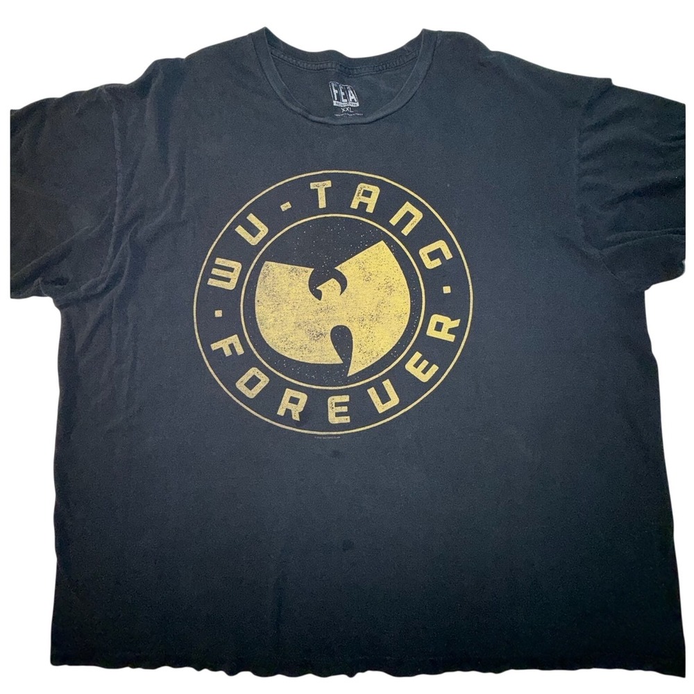Wu-Tang Clan Forever Shirt Mens XXL Black FEA Merchandising Hip Hop Graphic Tee